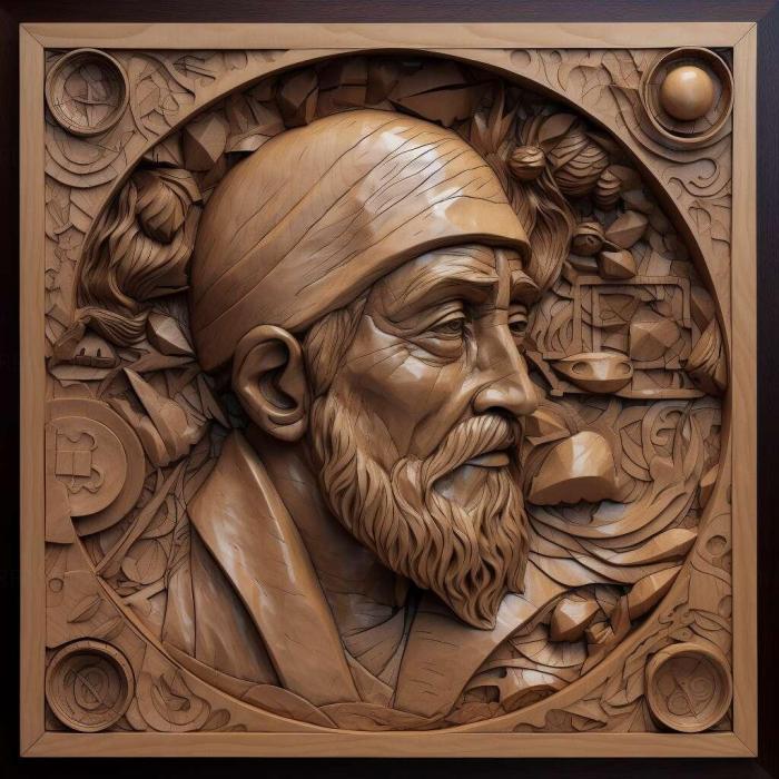 نموذج ثلاثي الأبعاد لآلة CNC 3D Art 